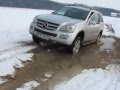 GL 420 stuck in ice OFF ROAD 
