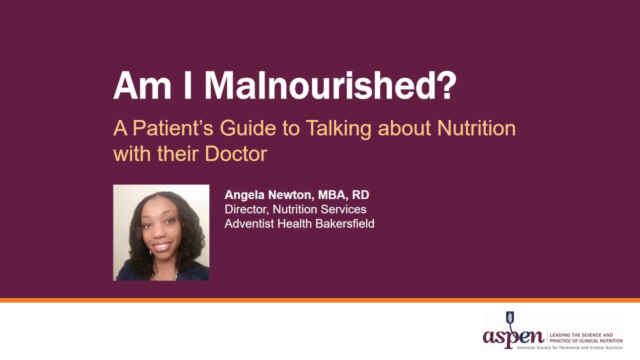Am I Malnourished? A Patient’s Guide to Talking About Nutrition with Their Doctor