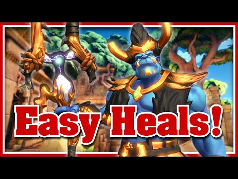 Get 150,000 Healing in One Match, Easy! - Paladins Grohk Gameplay
