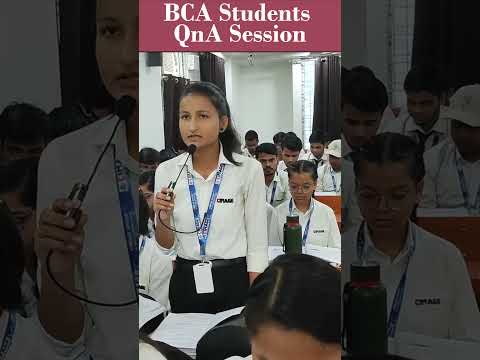 BCA Students , QnA Session