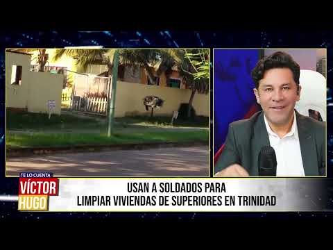 Soldiers are being used to clean the homes of superiors in Trinidad.