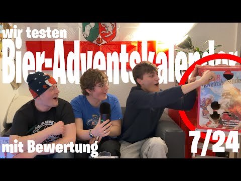 wir testen den BIER-ADVENTSKALENDER pt.1 (💯🗣️ES ESKALIERT!!!!!!!!!!!!!!!!)