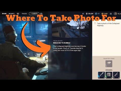 Where To Take Photo Of The Collapsed Highway On Blue Gate Map In Arc Raiders (Shani Quest)