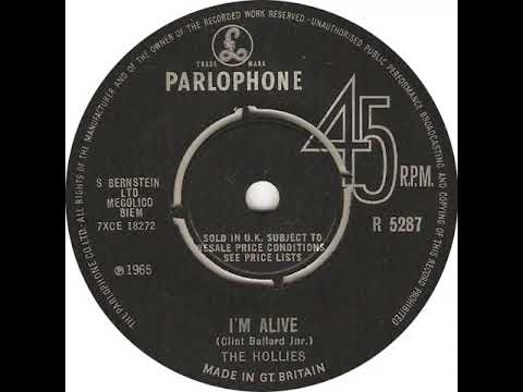 UK New Entry 1965 (135) The Hollies - I'm Alive