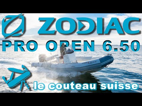 Zodiac Pro Open 650 - Le couteau Suisse