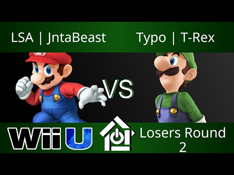 Typo House Macon 5/16/17 - LSA | JntaBeast (Mario) vs Typo | T-Rex (Luigi) - Smash 4 Losers Round 2