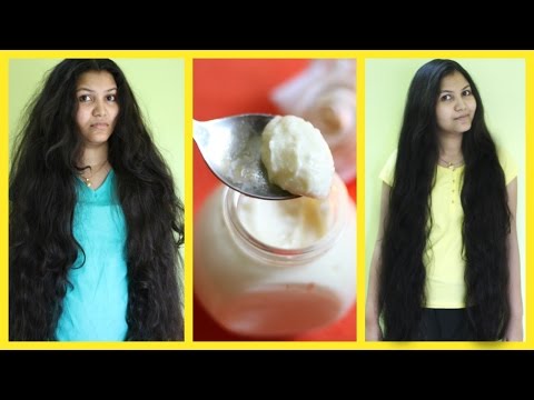 Hair Straightening at home (natural ingredients/without heat)100% works Video