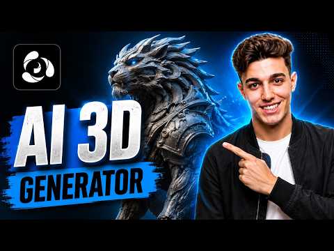 Thumbnail: Hyper3D Rodin Gen-2.5 Review - The AI 3D Generator Just Got INSANE