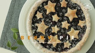싱싱한 베리가 가득~♪ 블루베리&라즈베리 파이 만들기 : Blueberry & Raspberry Pie Recipe - Cooking tree 쿠킹트리