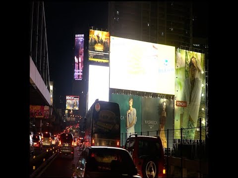 Anarchy of billboards in Metro Manila