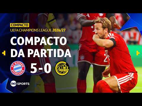 BAYERN DE MUNIQUE 5X0 BODO/GLIMT | COMPACTO DA PARTIDA | FASE DE LIGA | CHAMPIONS LEAGUE 2026/27