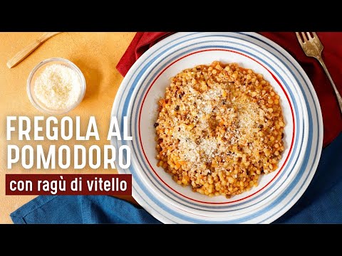 Fregola al pomodoro con ragù di vitello | Ricette semplici | Chef Deg