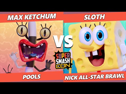 SSC Fall Fest - Max Ketchum (Oblina) Vs. Sloth (Spongebob) NASB Nick All-Star Brawl Tournament