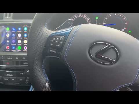 Lexus IS250 Android Head Unit Teyes CC3 Voice Button using CarPlay Siri  & Google Assistant