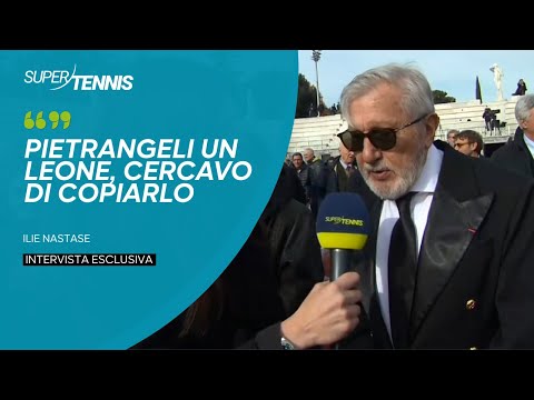 Ilie Nastase pays tribute to Pietrangeli: "For me, the Lion isn't dead."