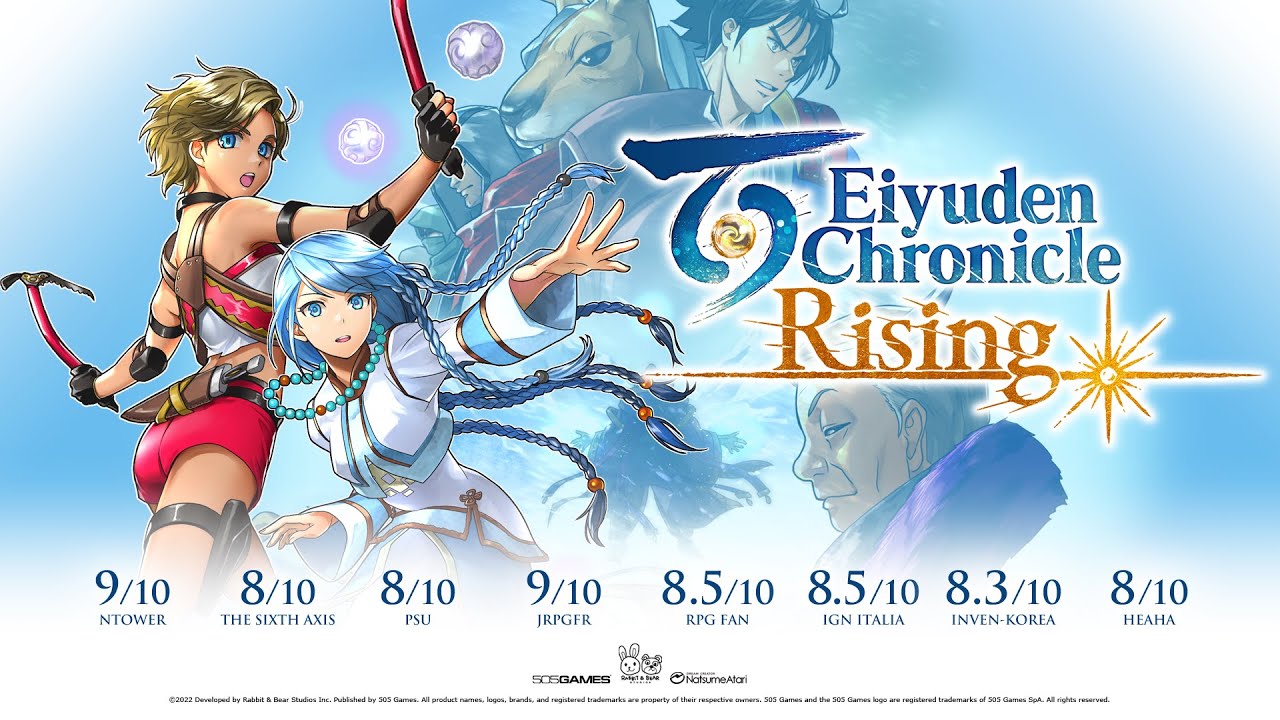 Eiyuden Chronicle: Rising +OST CD PS4 Japan Physical Game In ENGLISH RPG New