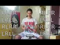 Paradiddle 80 180bpm Play Along Rudiment Practice Pad Routine Drum Fill Exercise Workout
