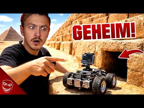 Er Filmte etwas Gruseliges in der Pyramide und VERSCHWAND SPURLOS!