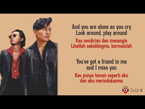 Friends - Rendy Pandugo, Pamungkas 🇮🇩🇮🇩 (Lirik Lagu Terjemahan)