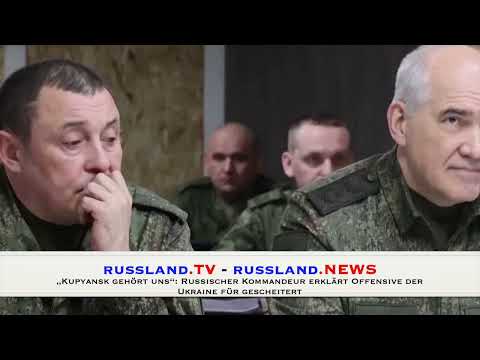 „Kupyansk gehört uns“: Russischer Kommandeur erklärt Offensive der Ukraine für gescheitert