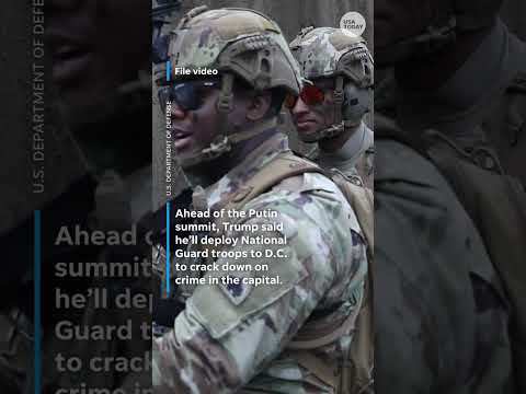 President Trump calls DC crime ‘embarrassing’ before Putin meeting