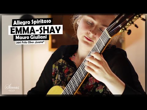 Mauro Giuliani - Allegro Spiritoso from the Sonata in C Major, Op. 15 | Emma-Shay Gallenti-Guilfoyle