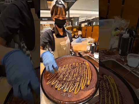 This Girl Is Making Amazing Chocolate Dosa 😨... #shorts
