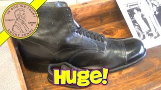 Robert Wadlow, The Tallest Man in the World (Giant Shoes) remote video with LPS-Dave