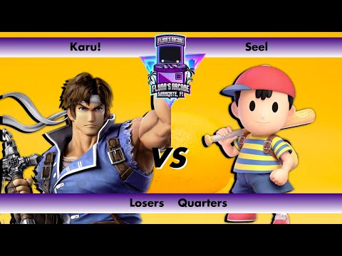 Flynn's Arcade 083 Losers Quarters - Karu! (Richter) vs Seel (Ness) SSBU Tournament