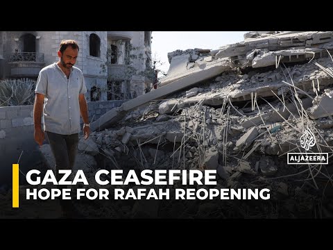 Palestinians in Gaza demand aid, Rafah opening after last Israeli captive found