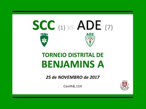 SCC x ADE -  Benjamins A - 25 Novembro 2017