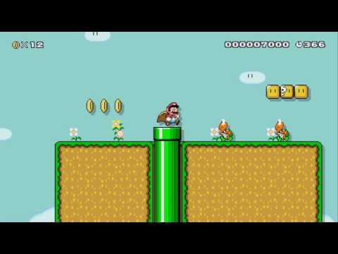 Graham Canyon by Sam ~ SUPER MARIO MAKER ~ NO COMMENTARY 1AQ