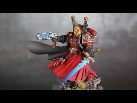 Warhammer 40.000 Blood Angels Primaris Librarian Mephiston Lord of Death Showcase