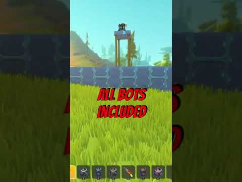 Bot capsules in Scrap Mechanic Creative #Shorts