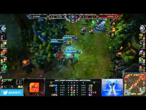 Millenium Vs. TCM Gaming Map 2 - 3rd place game - Riot Turkey Invitational 2