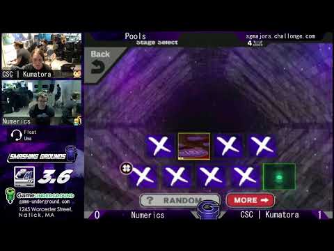 Counterpicking Halloweenies Pools - Numerics (Zero Suit Samus) vs CSC | Kumatora (Ness)
