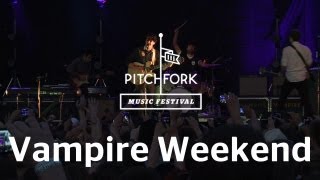 Vampire Weekend performs &quot;Cousins&quot; at Pitchfork Music Festival 2012