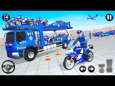Police Bike Transport Truck - Android GamePlay - Police Games Android
