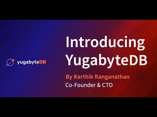 About Yugabyte