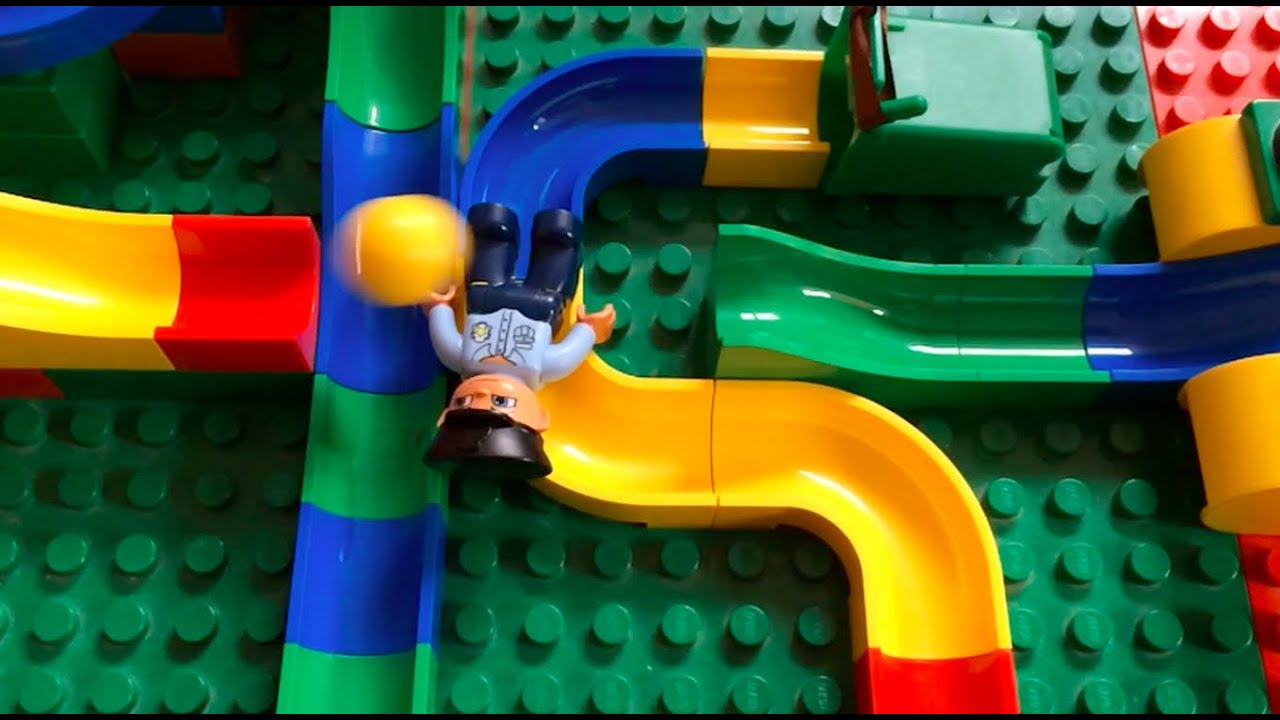 HUBELINO Kuličková dráha - kostky 105 dílků