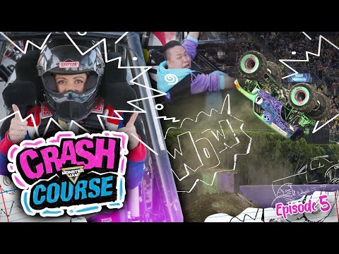 Monster Jam Crash Course | Best Trick Competition!! | Season 1 Episode 5 | Monster Jam