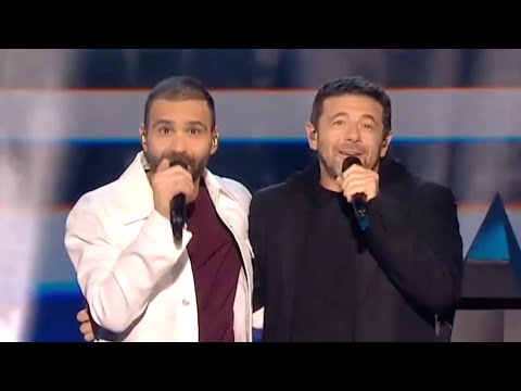 Patrick Bruel et Ycare chantent "Origami"