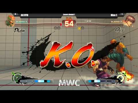 AK RTD (Sim) vs TG|DG Nice 1 (Guy) MWC 20th - SSF4 AE 2012