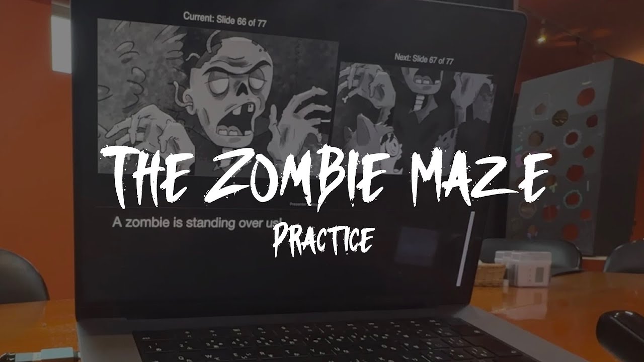 Zombie Maze Run Through - Behind the Scenes