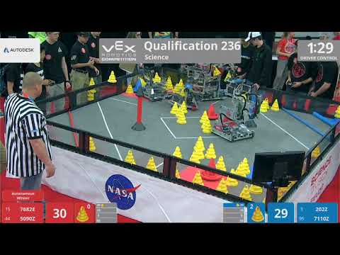 2018 VRC Sci Q236 - 7682E 5090Z vs 202Z 7110Z - 92 to 59