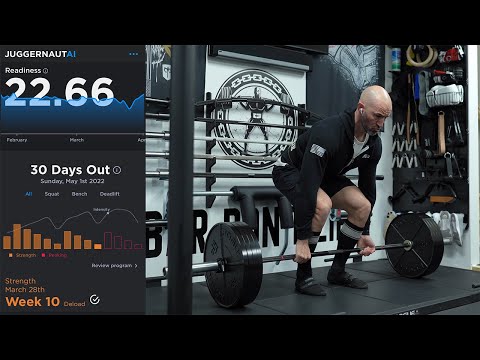 Juggernaut AI Meet Prep Week 10  - Deload & Reload & Inzers OH MY