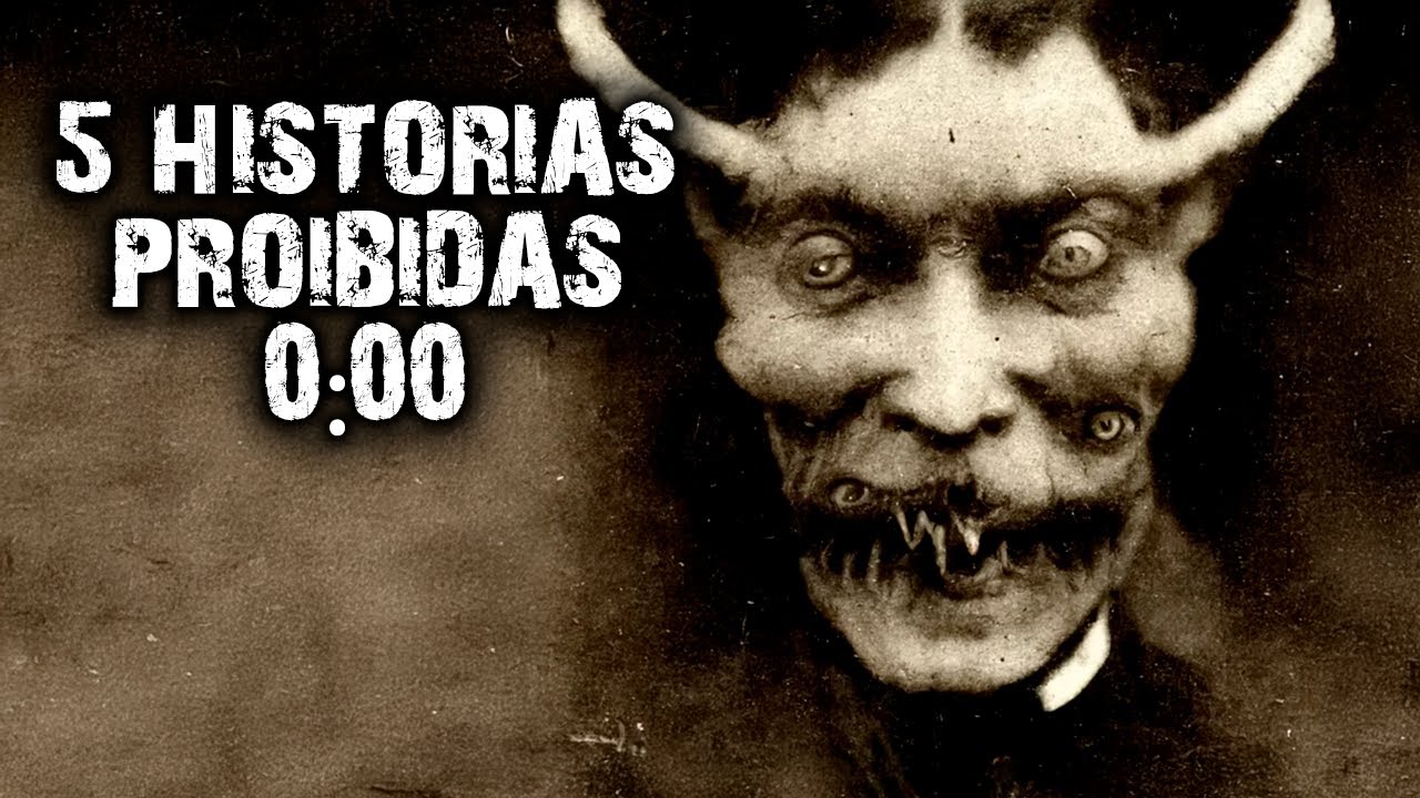 5 HISTÓRIAS PROIBIDAS DE OUVIR DEPOIS DA MEIA NOITE!