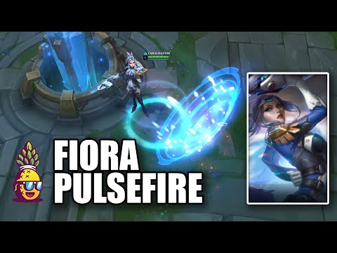 Fiora Pulsefire 2020 - Skin Spotlights - League of Legends
