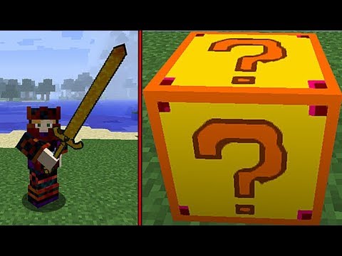 Minecraft Lucky FORTUNİA ŞANS BLOKLARI