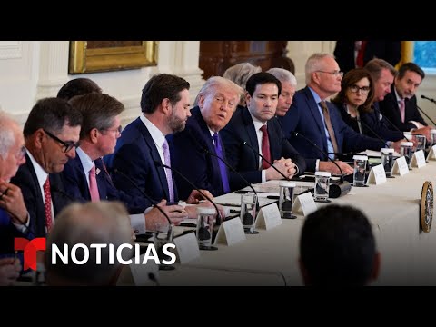Trump se reúne con ejecutivos petroleros en la Casa Blanca